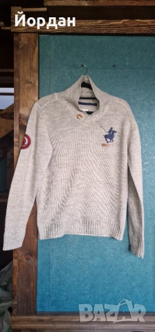 Мъжки пуловер – SANTA MONICA POLO CLUB. размер - M