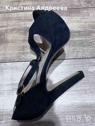 Дамски сандали на ток, снимка 4 - Дамски обувки на ток - 45745959