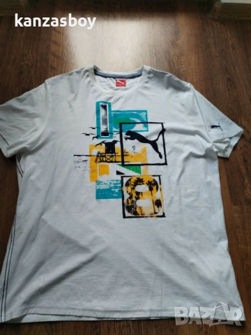 puma - страхотна мъжка тениска 2XL КАТО НОВА, снимка 4 - Тениски - 53623371