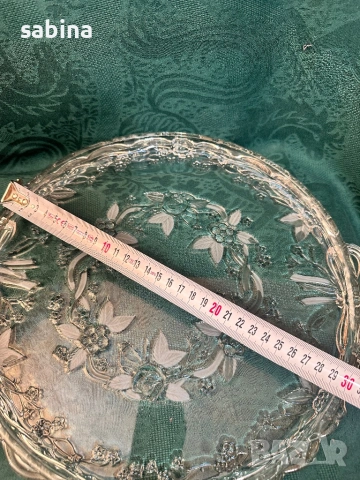 Плата/подноси за торта и друго от кристално стъкло за торта Walther Glas, снимка 11 - Сервизи - 53037113