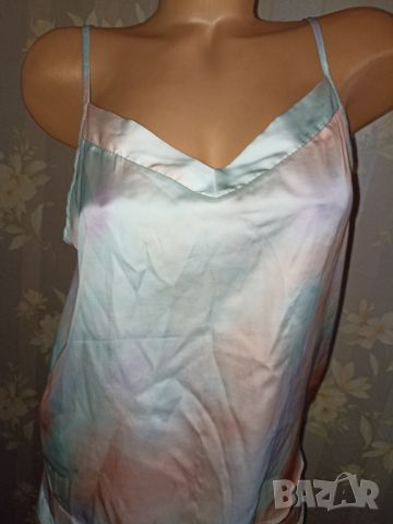 Primark - M -Сатенена лятна пижама в преливащи се цветове , снимка 3 - Пижами - 45186154