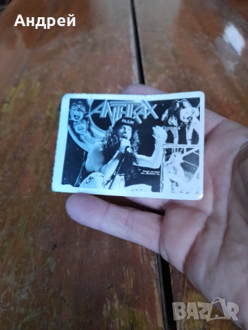 Стара снимка,картичка Antrax, снимка 2 - Колекции - 53565344