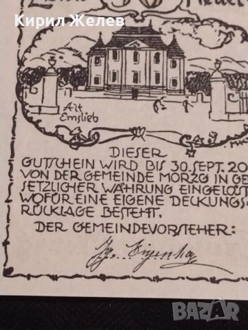 Банкнота НОТГЕЛД 10 хелер 1920г. Австрия перфектно състояние за КОЛЕКЦИОНЕРИ 45018, снимка 3 - Нумизматика и бонистика - 45571177