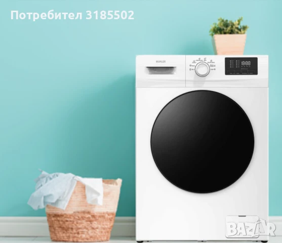 Пералня Muhler SWM610WF,6kg,1000rpm, снимка 2 - Перални - 51394038