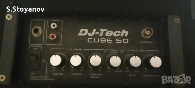 Преносим PA професионален високоговорител DJ-Tech Cube 50, снимка 5 - Аудиосистеми - 49366401