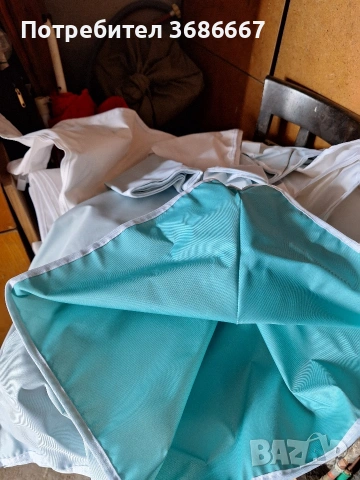 Нови и употребявани платнища за голям чедър с размери 3.5 х 3.5 м., снимка 5 - Градински мебели, декорация  - 53925103