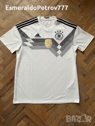 Мъжка футболна тениска Германия Адидас , снимка 1 - Спортни дрехи, екипи - 45635716
