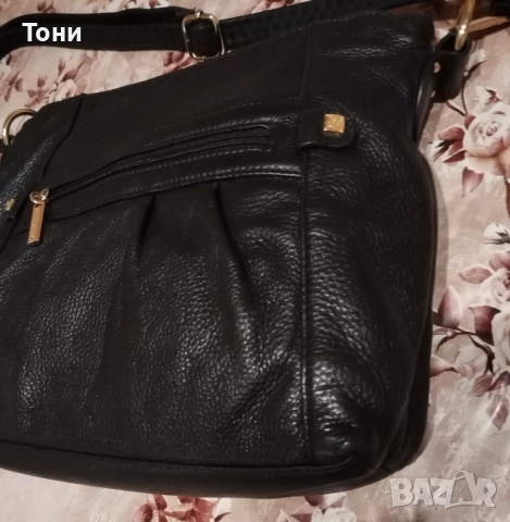Stone Mountain Нова Дамска Чанта Изцяло Естествена Кожа , снимка 4 - Чанти - 51827323