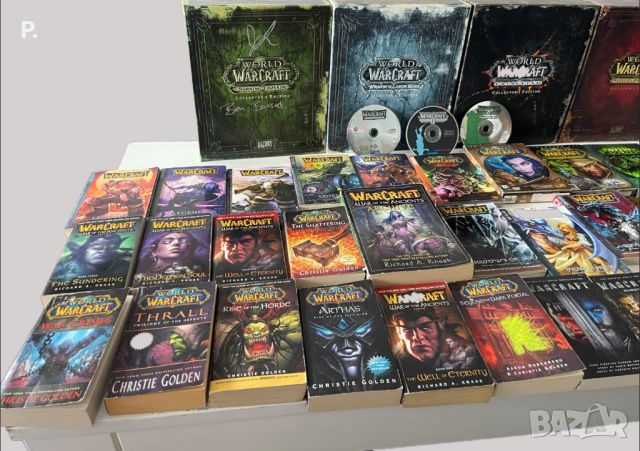 Warcraft , Diablo , Startcraft - Blizzard колекция от колекционерски издания , книги и др., снимка 3 - Игри за PC - 46411694