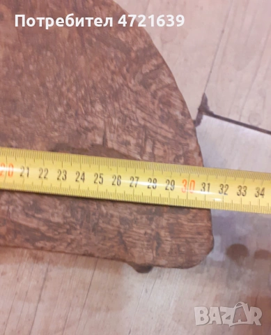 Столче трикрако дърво старо , снимка 11 - Антикварни и старинни предмети - 53259895