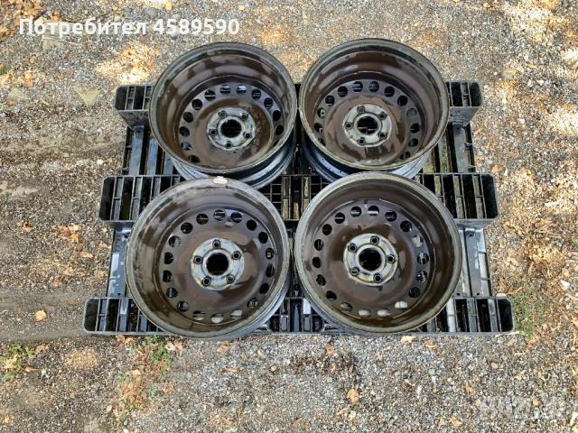 4бр.Железни джанти 15цола 5x112 за Vw Caddy(2004-2026),Golf 5,6,7,8,Audi А3,Skoda,Seat, снимка 8 - Гуми и джанти - 51809981