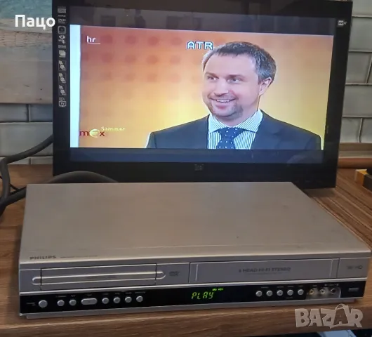 Philips DVP3055V /DVD Player / VHS Video Recorder, снимка 16 - Плейъри, домашно кино, прожектори - 47243492