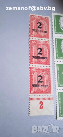 Марки Германия, снимка 2 - Филателия - 52589873