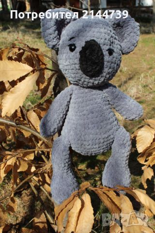 Плетена коала, снимка 2 - Плюшени играчки - 45512717