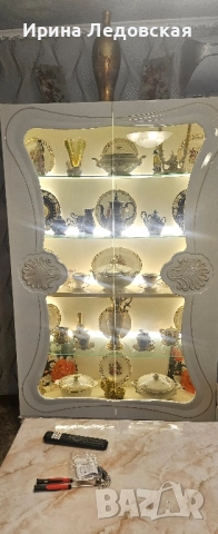 витрина за хол или кухня., снимка 2 - Секции и витрини - 52342683