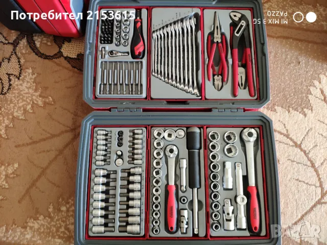 Teng tools тенг 1/4 ,3/8 , 1/2 гидория професионални вложки  отвертки ключове, снимка 1 - Куфари с инструменти - 48539656