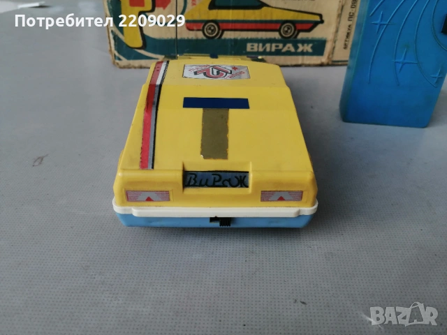 РЯДКА ВИНТИДЖ ИГРАЧКА, СССР, Спортна кола, Рали, Радиоуправляем модел., снимка 3 - Колекции - 54194219