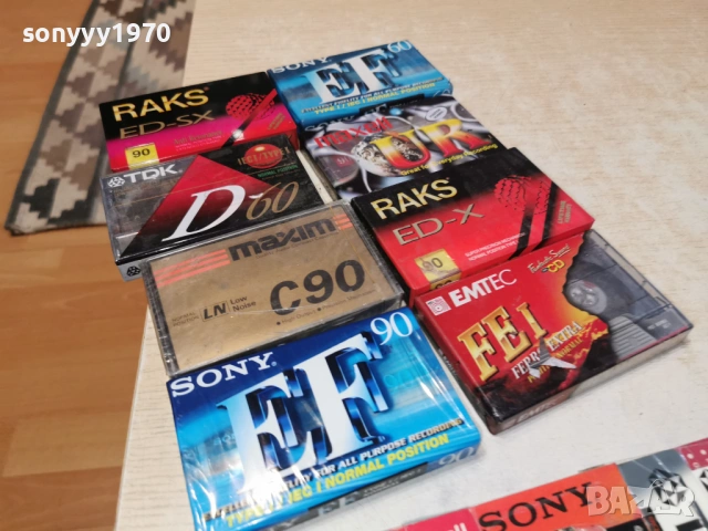 SONY TDK И ДР. КАСЕТИ 1203260826, снимка 3 - Аудио касети - 53807732