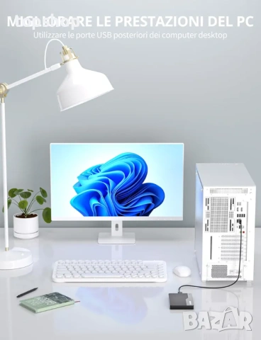 Нов Външен твърд диск BNEHHOV 500GB USB 3.0 – Ултра тънък за PC, PS4, TV ​, снимка 8 - Твърди дискове - 53386204