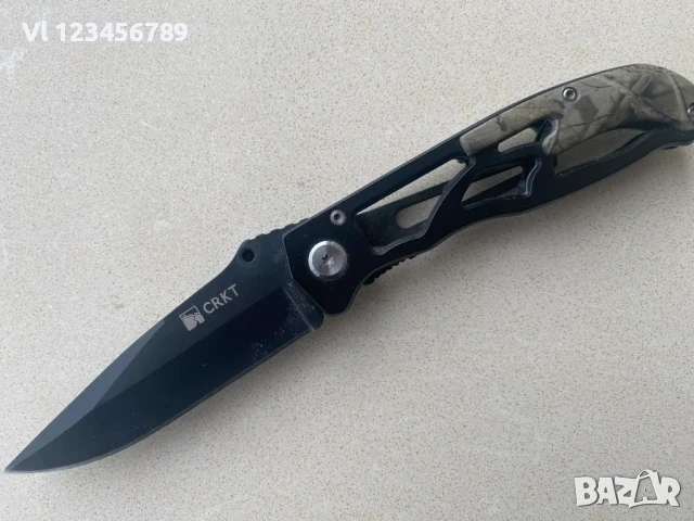 Сгъваем нож CRKT / 90х200см / , маскировъчен,олекотен
