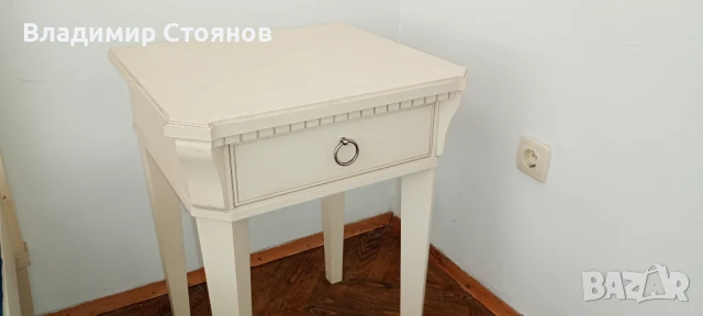 Спален комплект от масивно дърво (бял), снимка 13 - Спални и легла - 50675940