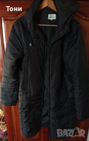 GINA BENOTTI Оригинал Дамско Зимно Яке с Качулка Като Ново S, снимка 3 - Якета - 53648339