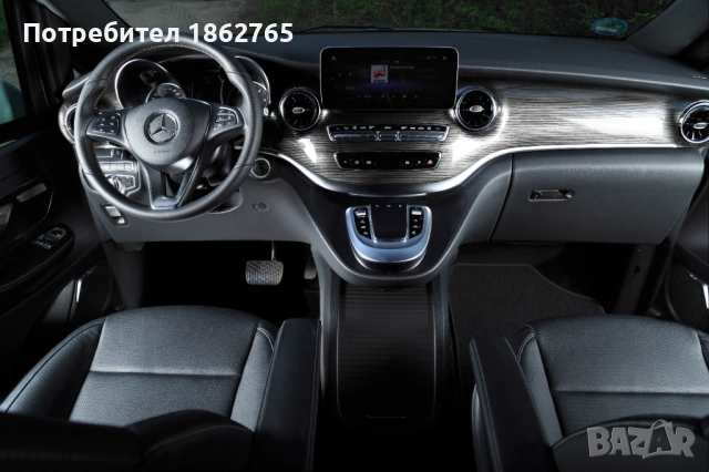 Луксозни бусове под наем Мercedes V-class с шофьор, снимка 12 - Транспортни услуги - 53847654