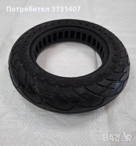 Нова плътна гума 10х2.5 инча за електрически тротинетки