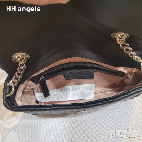 Liu Jo черна  чанта с кросбоди дръжка, снимка 5 - Чанти - 51719109