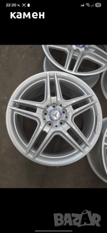 Оригинални AMG 18 цола джанти Спорт пакет за Мерцедес C (Ц) класа W204 FACE , снимка 5 - Гуми и джанти - 53639217