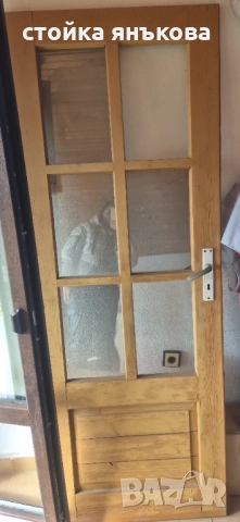 Продавам две дървени врати., снимка 2 - Интериорни врати - 52348734