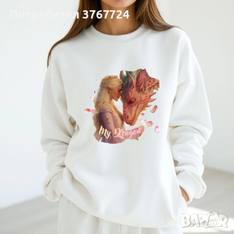 Дамски суичър Премиум качество, ексклузивен дизайн, снимка 7 - Суичъри - 52393424