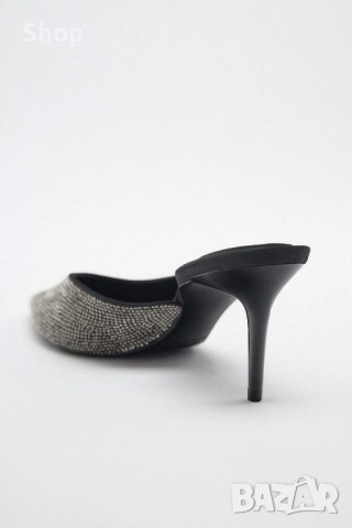 👡 Обувки на ток на Zara , снимка 7 - Дамски обувки на ток - 53799483