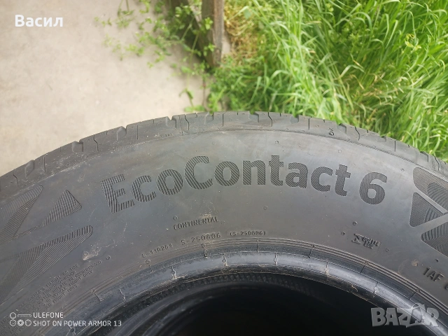 Летни гуми внос Continental ecocontact 6 215/65/16 98H Дот1621, снимка 3 - Гуми и джанти - 54004889