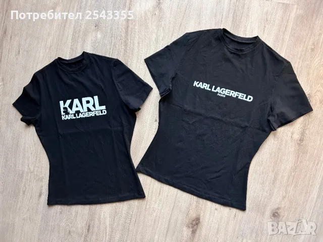 Дамска Тениска Karl Lagerfeld, (S), снимка 1 - Тениски - 47103319