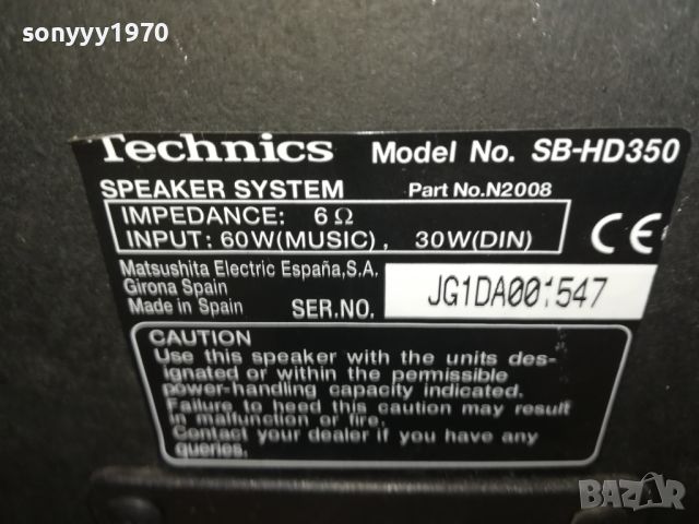 TECHNICS X2 SPEAKER SYSTEM-32Х22Х16СМ-ВНОС SWISS LKWC3007240933, снимка 14 - Тонколони - 46740086