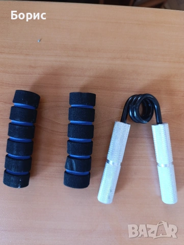 Комплект уреди за тренировка на хват (grip) + аксесоари, снимка 2 - Фитнес уреди - 54244097