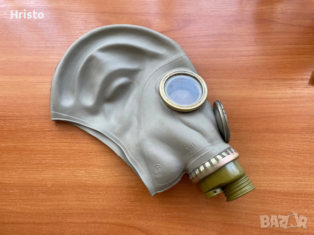 Рядък български противогаз ШМ-41М, пълен комплект, снимка 7 - Колекции - 54199579