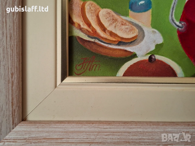 Картина "Наслада", худ. Наташа Атанасова, снимка 3 - Картини - 54132754