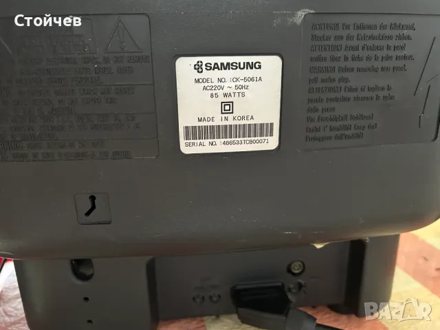 Телевизор Samsung 21инча, снимка 4 - Телевизори - 49963114