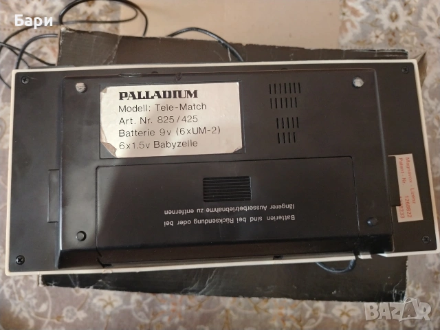 Стара конзола PALLADIUM Tele-Match 4000, снимка 8 - Други игри и конзоли - 53692516