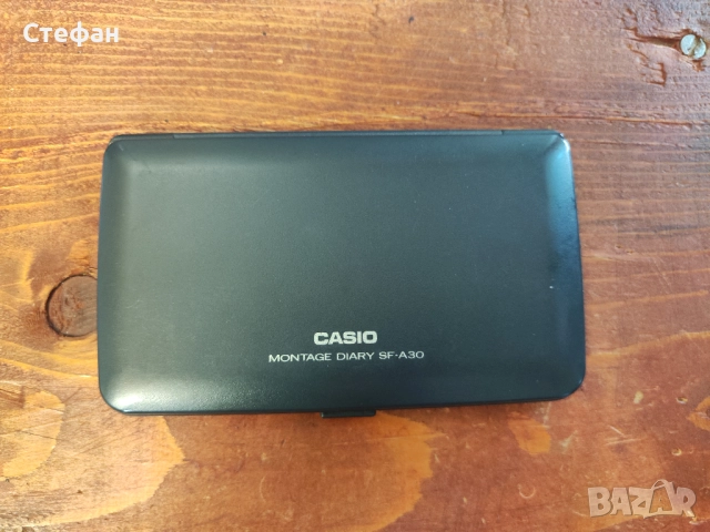 Цифров дневник с калкулатор CASIO SF-A30 В отлично техническо и визуално състояние., снимка 2 - Друга електроника - 51972694