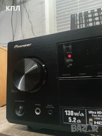5.2 канален ресийвър Pioneer VSX-529K LAN HDMI , снимка 8 - Ресийвъри, усилватели, смесителни пултове - 53028125