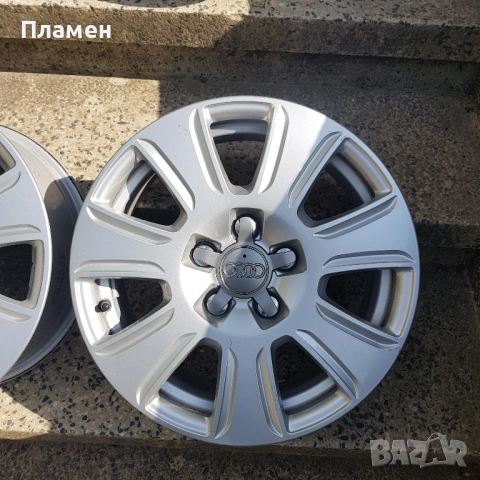 Оригинални алуминиеви джанти за Ауди 5x112x16, снимка 4 - Гуми и джанти - 52087679
