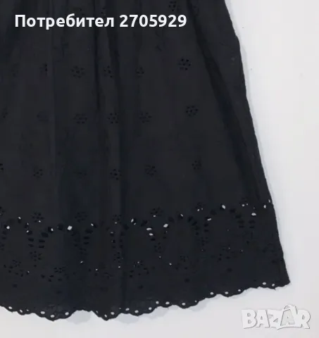 Н&М пола с английска бродерия, размер 38(S/М), снимка 6 - Поли - 50185379