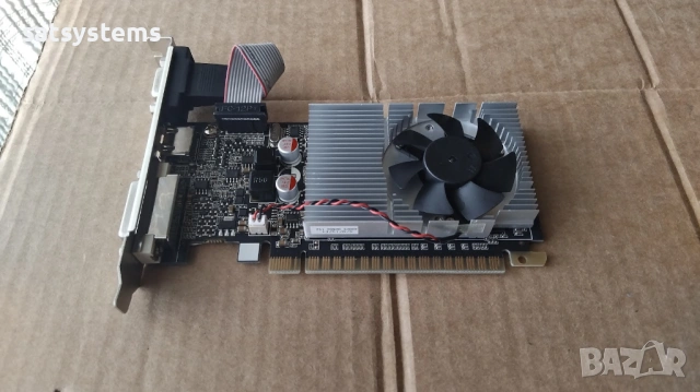 Видео карта NVidia GeForce Zotac GT 620 1024MB GDDR3 64bit PCI-E, снимка 5 - Видеокарти - 54245593