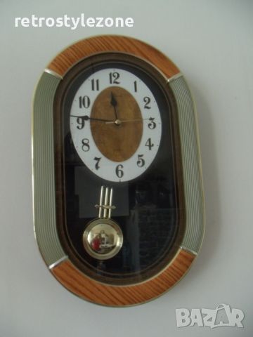 № 7487 стар стенен часовник - Atlanta   , снимка 1 - Други ценни предмети - 45407433