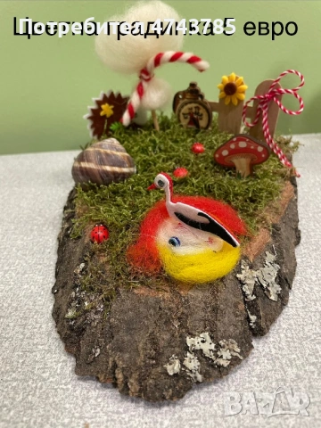 Мартенски украси от естествени материали, снимка 5 - Декорация за дома - 53614001