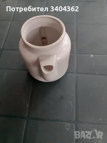 Кана чайник български детски порцелан - Диаманд Разград, снимка 3 - Антикварни и старинни предмети - 50983894