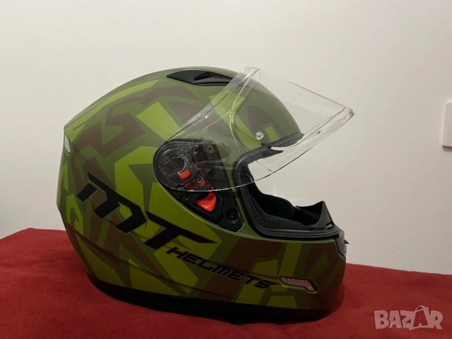 🏁 Каска MT MUGELLO Leopard XS